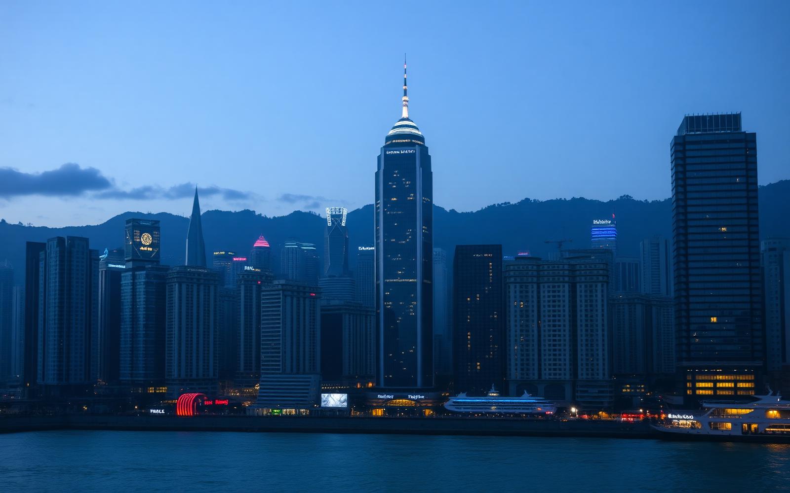 Hong Kong skyline — BIOAMA headquarters